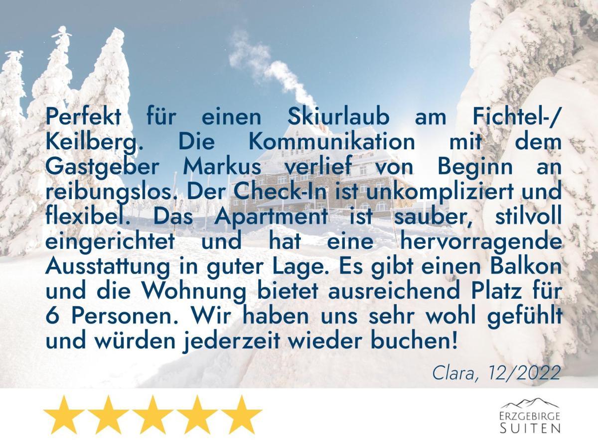 Erzgebirge Suite Bergruhe Oberwiesenthal Ngoại thất bức ảnh